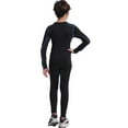 thumbnail image 3 of Gyratedream Boys Athletic Base Layer Compression Underwear Set Long Sleeve Shirts and Running Pants Tights 2 Pcs Set, 3 of 7