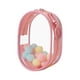 thumbnail image 3 of Estuche para guardar minifiguras y pelotas blandas, bolsa para muñecas para exteriores, bolsa pequeña para guardar muñecas. Rosa, 3 of 9