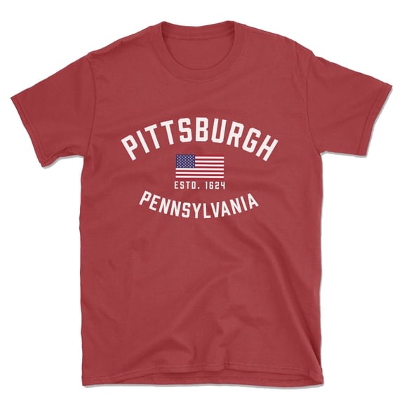 Pittsburgh Pennsylvania Patriot Men's Cotton T-Shirt