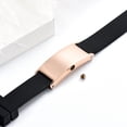 thumbnail image 6 of Personalize Men's Adjustable Leather Bracelet Urn Locket Funeral Bracelet for Cremation Ashes Jewelry, 6 of 6
