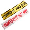 thumbnail image 3 of OUNONA 2Pcs Warning Line  Caution Tape Decorations Caution Tape for Dancing Parties Yellow Bat, 3 of 6