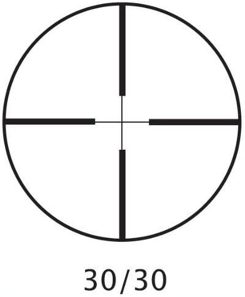 Tasco Rimfire Riflescope 3-7x20mm Matte Black, RF37X20, 3/4" Tube