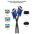 thumbnail image 2 of Paquete Con 5 Piezas De Cable Vga A Vga 1.5 Metros Laptop Pc Proyector, 2 of 10