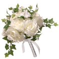 thumbnail image 1 of 12 in. Rose Bouquet - White, 1 of 1