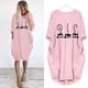 thumbnail image 2 of Mini Vestido Tipo Jersey Para Mujer Vestido de Bolsillo de Manga Larga Holgado de Gran Tamaño Para Mujer Odeerbi  ODB115762, 2 of 4