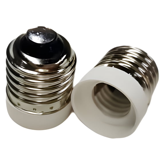 6-Pack ABI Light Bulb Socket Reducer Stadard US Medium Base E26 to Intermediate E17 Adapter