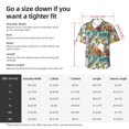 thumbnail image 5 of Zufioo Seashell On The Beach Hawaiian Shirt for Men,Beach Shirts Tropical Vacation Shirts,Sleeve Casual Button Down Shirt with Pocket for Travel,Beach,Party,daily,Large, 5 of 7