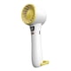 thumbnail image 2 of Ventilador portátil, pequeño ventilador de mano, recargable por USB de 5 velocidades, pequeño ventilador personal, mini ventilador de refrigeración Amarillo, 2 of 9