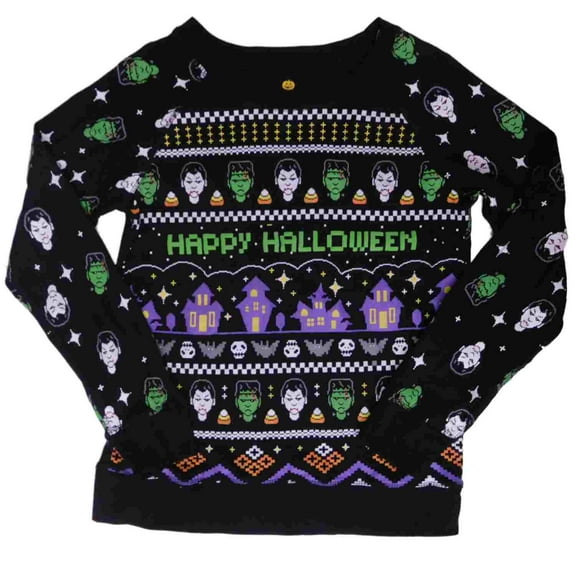 Junior' "Happy Halloween" Graphic Pullover