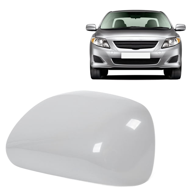 Cubierta de Espejo Retrovisor, Tapas de Espejo Resistentes A Los Aañazos, Elegante Tapa de Espejo Resistente A la Intemperie para Vehículo, Solo para Modelos Sin Señal de