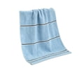 thumbnail image 1 of 2 Pack Soft Absorbent Lint-Free Cotton Towels for Face and Body, 1 of 6