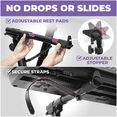 thumbnail image 5 of Liquid Stands V-Style Piano Keyboard Stand –  Fits 54-88 Key Adjustable Heavy-Duty Piano Stand for Digital & Electric Keyboards – Foldable, Portable & Sturdy Keyboard Holder for Stage, Studio & Home, 5 of 7