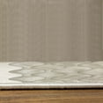 thumbnail image 3 of Ocean Turkish Area Rug, Sea Waves Illustration Features Liquid Ocean Motion Water Tides Image Art, Soft Carpet for Living Room Decor with Distressed Look, 6.6' X 9.6', Dust White, by Ambesonne, 3 of 4