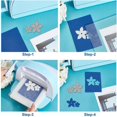 thumbnail image 4 of 2Pcs 3D Layering Flower Metal Cutting Dies DIY Craft Carbon Steel Embossing Template for Card Making Photo Decorative Paper Scrapbooking 0.8mm Thick, 4 of 9