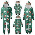 thumbnail image 1 of Liquidación de conjuntos familiares a juego, disfraz de cosplay con estampado de dibujos animados de manga larga, con capucha, ropa de dormir ligera e informal de invierno para adultos, niños y, 1 of 6