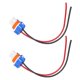 thumbnail image 5 of 2Pcs 9005?2 9005 Double Slot Ceramic Female Connector with Wire Headlight Socket LED Wiring Harness, 5 of 5