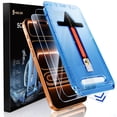 thumbnail image 1 of Protector de pantalla MAGIC JOHN para iPhone 17 Pro Max, 6.9 pulgadas, paquete de 2, 1 of 7