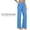 Light blue, variant on Aoiroe Women's Baggy Sweatpants with Pockets, Wide Leg Yoga Pants Cozy Thick Lounge Pants Drawstring Casual Loose Jogger Green L