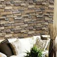 thumbnail image 3 of Simulation Rock Block Background Wallpaper Living Room Decoration Wallpaper, 3 of 6