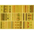 thumbnail image 1 of Ahgly Company Indoor Rectangle Patterned Rubber Ducky Yellow Area Rugs, 2' x 4', 1 of 6