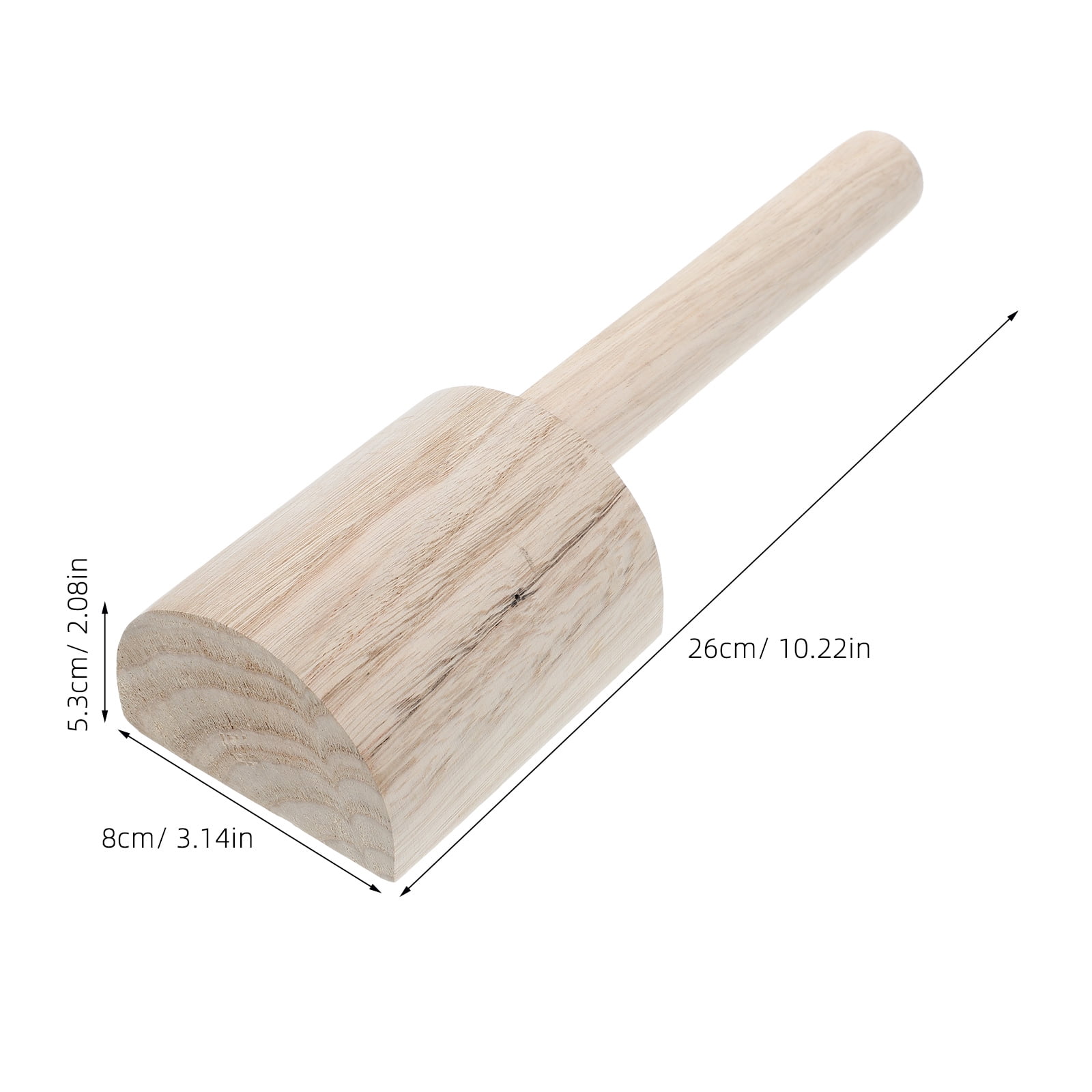 OUNONA Wood Paddle For Pottery Clay Modeling Clay Modeling Tool Clay Finish Paddle Clay Shaping Supply Reusable Wood Clay Paddle Clay Paddle Wood