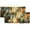 Camo-5, variant on Black Red Camo Rod Pocket Valances for Kitchen Camouflage Army Colorful Abstract Rod Pocket Valances for Bedroom Living Room Dining Room 54 by 18 in, 1 Panel