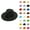 Black, variant on Wide Brim Sun Hats for Women UV Protection – Foldable Straw Hat with Ponytail Hole, Packable Beach Hat, Floppy Hat for Travel, Pool, Gardening, Hiking, Summer Outdoors
