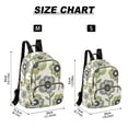 thumbnail image 2 of FORMRS Mini Backpack Purse for Women Travel Daypack Casual Shoulder Bag, Retro Flower, 2 of 7