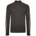 thumbnail image 1 of Dare 2B - Jersey Dutiful II de Rayas de Jaspeada para Hombre (Gris Carbón), 1 of 3