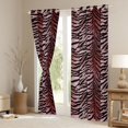 thumbnail image 3 of Homewish Adults Female Men Abstract Animal Zebra Blackout Curtains Set of 2 (52x84 Each),Abstract Gradient Geometric Stripes Window Curtains,Jungle Wildlife Print Curtains and Drapes, 3 of 6