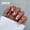 B, variant on 24Pcs Short Square Press On Nails, White Classic French Tip Full Cover Glossy Acrylic Fake Nails Reusable Glue On False Nail Tips for Valentine Dating Wedding Minimalist Women Nail Art Decoration