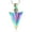 Rainbow, variant on Stainless Steel Arrowheand Cremation Urn Pendant Necklace Necklace for Cremation Ashes Urn Lockets for Ashes of Loved One Memorial Jewelry