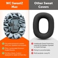 thumbnail image 3 of Fundas para auriculares Wicked Cushions resistentes al sudor para AirPods Max, 3 of 8