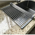 thumbnail image 4 of AURIKAR Roll up Dish Drying Rack,Over The Sink Multipurpose Roll-up Dish Drying Rack，L16.9.3inches×W11.42inches, 4 of 8