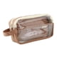 thumbnail image 3 of Estuche para lápices Capibala, bolsa para útiles escolares, estuche de maquillaje, bolsa organizadora de papelería Café, 3 of 9
