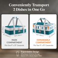 thumbnail image 2 of Soporte de metal Lifewit para cacerolas con doble aislamiento, 40 x 25 x 13 cm, 2 of 8