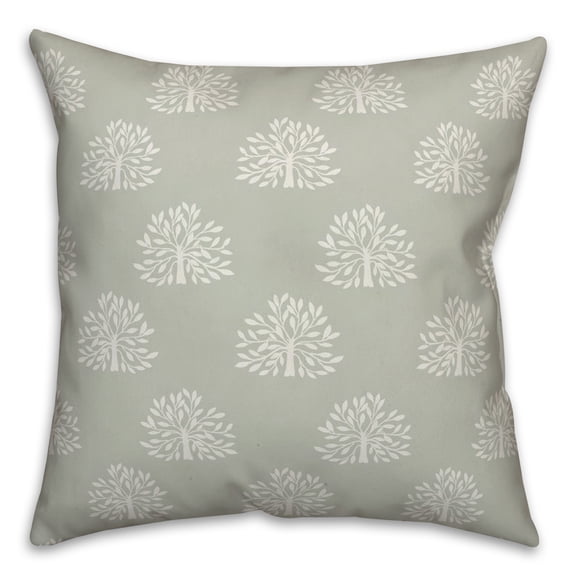 Creative Products Blooming Bush Sage 18 x 18 Spun Poly Pillow
