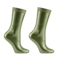 thumbnail image 2 of VLOOCKLW Solid Color Comfort Casual Socks Soft Breathable Fabric for Work Business Office Daily Wear Outdoor Sports, 2 of 5