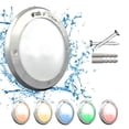 thumbnail image 1 of 1 Lámpara LED Sumergible Para Alberca de nicho o sobreponer ADS PL 80W 27CM Blanco, 1 of 5