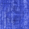 thumbnail image 1 of Ahgly Company Indoor Square Oriental Blue Industrial Area Rugs, 3' Square, 1 of 4