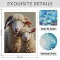 thumbnail image 3 of Diamond Art Kit for Adults, Curly Sheep Pair Pastoral Scene Diamond Painting for Adults Beginners, DIY Diamond Art Painting Kits, 5D Diamond Painting Crafts for Home Decor 12x16 Frameless, 3 of 7