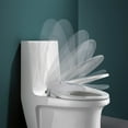thumbnail image 3 of Vinnova Taranto Non-Electric Bidet for Elongated Toilet Seat in White, 3 of 10