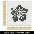 thumbnail image 2 of Pretty Hibiscus Flower Tropical DIY Cookie Wall Craft Stencil - 9.0 Inch, 2 of 5