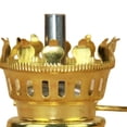 thumbnail image 3 of Quemador de reemplazo de lámpara de aceite, soporte de lámpara de aceite de uso interior ajustable, para lámpara de aceite de vidrio Luz de emergencia Linterna de aceite de vidrio Oro Sunnimix Quemador de lámpara de aceite, 3 of 8