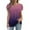 Dark Blue, variant on Short Sleeve Women's Tops, Tees & Blouses V-Neck Multiple Color Casual Blouse Plus Size Comfortable Flutter Shirts Womens Tops