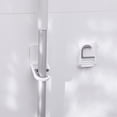 thumbnail image 4 of GOOHOCHY 3 unids de pared de pared con ganchos de trapeador de pared punzón para baño de casa (blanco), 4 of 7