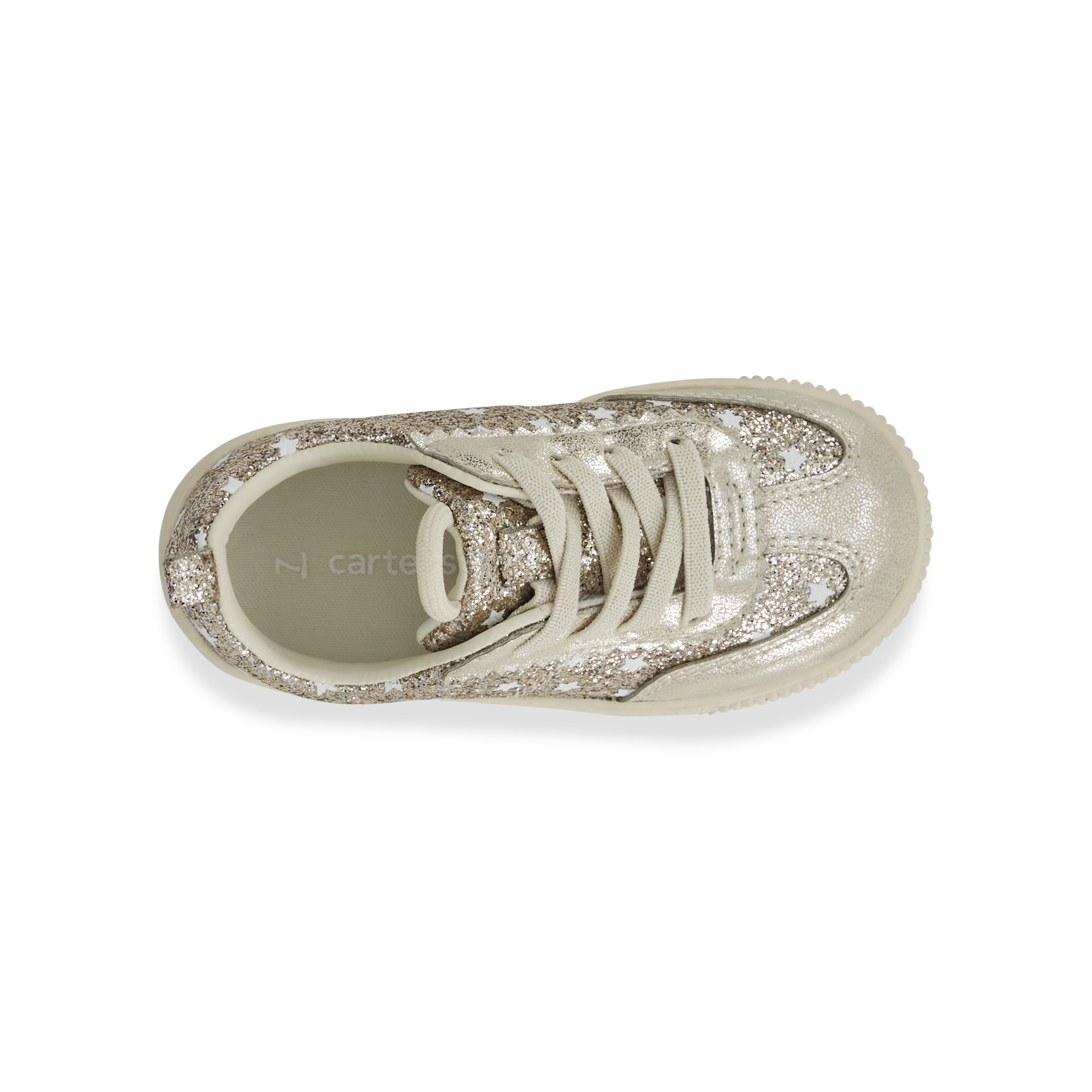 Carter's Toddler Girls Galaxy Gold Sneaker
