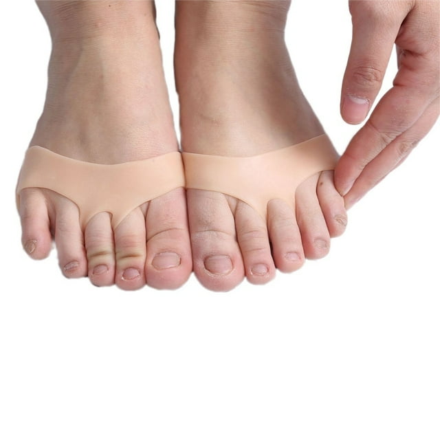 1 Paire Silicone Nid d'Abeilles avant-Pied Pad Pied Polyvalent Utilisation Réutilisable Soulagement de la Douleur