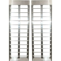 Black Widow S-4816-2000-2 Aluminum 4' ATV UTV Trailer Ramps