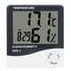 thumbnail image 1 of Advancent LCD electrónico Digital temperatura humedad medidor interior multifunción termómetro higrómetro estación meteorológica reloj Termómetros, 1 of 6